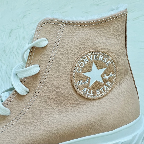 NWT Converse Chuck Taylor All Star Lift 2X Platform Cozy Tones Women’s Shoes - Picture 7 of 8